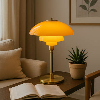 Nordic Minimalist Glass Table Lamp